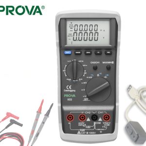 مولتی متر دوکانال TES مدل Prova 803