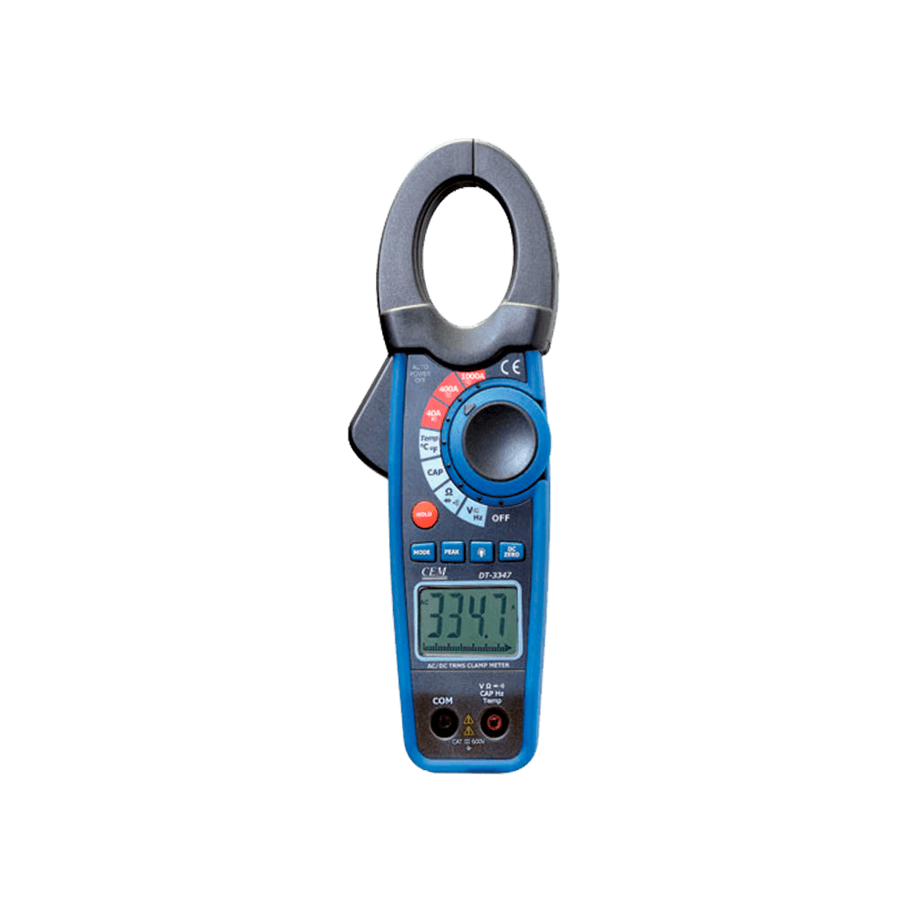 کلمپ آمپرمتر 1000A AC/DC CEM مدل DT-3347