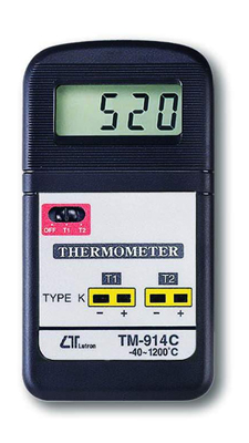 دماسنج دو کانال لوترون مدل TM-914C