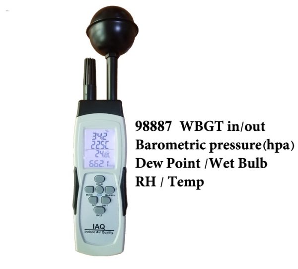 WBGT متر ، فشارسنج محیطی MIC مدل MIC-98887 - Image 2
