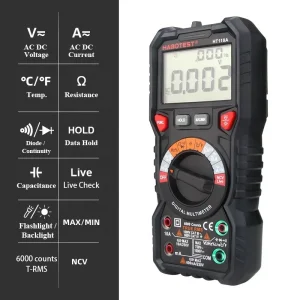 مولتی متر دیجیتال HABOTEST مدل HT118A