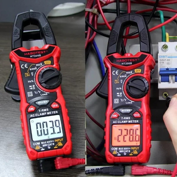 مولتی متر کلمپی HABOTEST مدل HT206B - Image 4