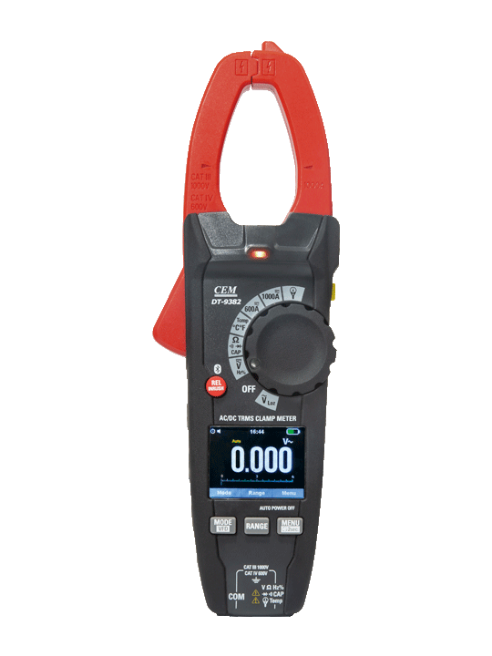9380.png آمپرمتر کلمپی 1000 آمپر سی ای ام مدل DT9380 - Image 1